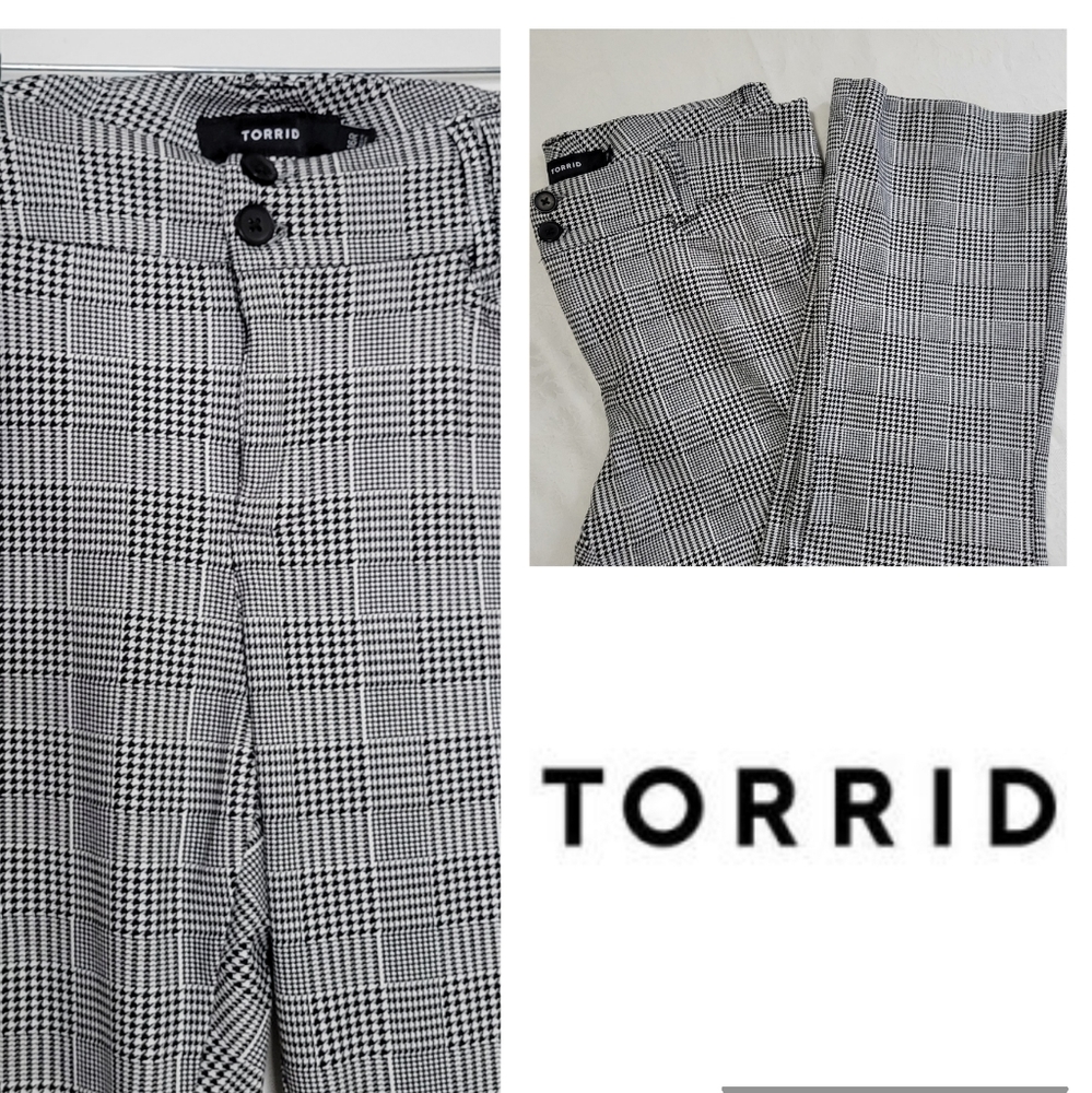 Torrid  Glen Plaid Size 16R Womens Pants